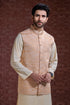 PEACH-WAIST COAT-(BWR-506)